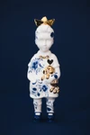 Kleine Jongen met petje, bootje, of oortjes Met gouden bootje thumbnail 2